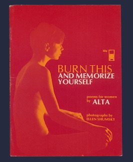 Burn this and Memorize Yourself: Poems for Women.