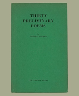 Thirty Preliminary Poems.