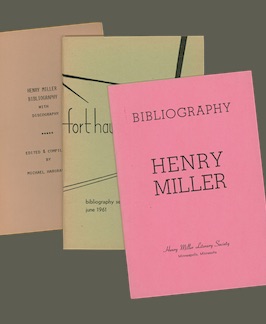 Three Bibliographies.