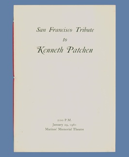 San Francisco Tribute to Kenneth Patchen.