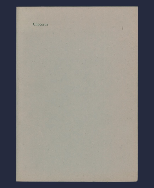 Chocorua.
