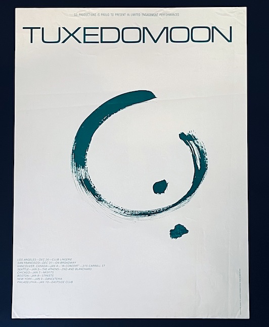 Go Productions is Proud to Present in Limited Engagement Performances: Tuxedomoon.